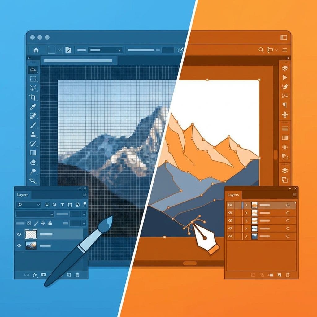 Photoshop vs Illustrator: Welche Adobe Software Wählen?