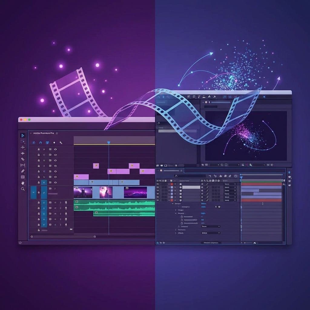 Professionelle Videobearbeitung: Premiere Pro vs After Effects